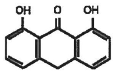 Zithranol Structure (17Oct2014 adjusted.jpg)